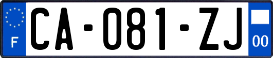 CA-081-ZJ