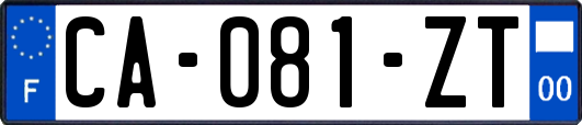 CA-081-ZT