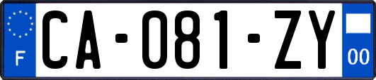 CA-081-ZY