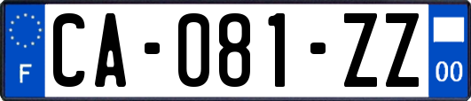 CA-081-ZZ