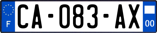 CA-083-AX