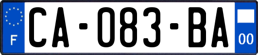 CA-083-BA