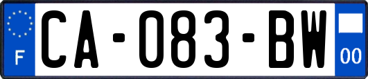 CA-083-BW