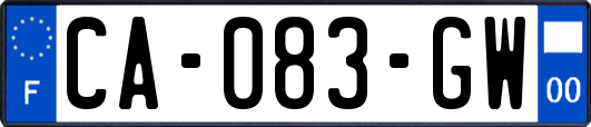 CA-083-GW