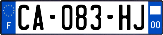 CA-083-HJ