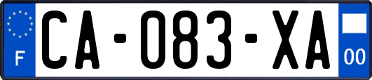 CA-083-XA