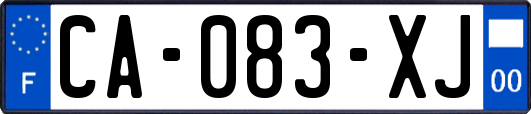 CA-083-XJ