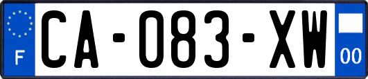 CA-083-XW