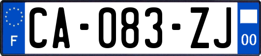 CA-083-ZJ