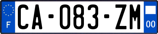 CA-083-ZM