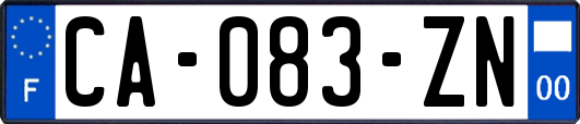 CA-083-ZN