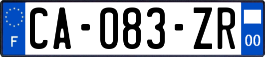 CA-083-ZR