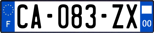 CA-083-ZX