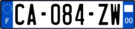 CA-084-ZW