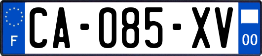 CA-085-XV