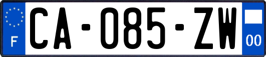 CA-085-ZW