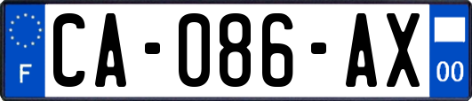 CA-086-AX