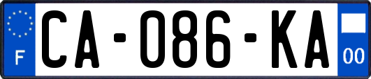 CA-086-KA