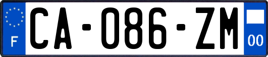 CA-086-ZM