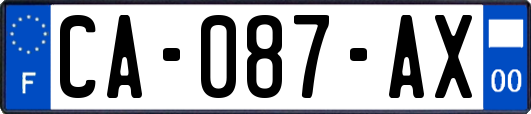 CA-087-AX