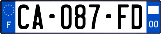 CA-087-FD