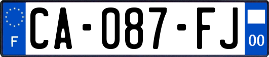 CA-087-FJ