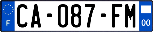 CA-087-FM