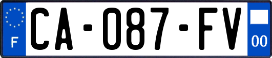 CA-087-FV