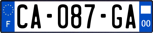 CA-087-GA