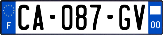 CA-087-GV