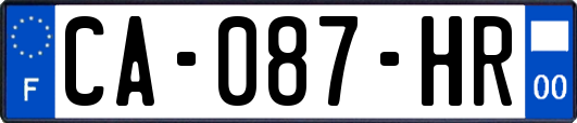 CA-087-HR