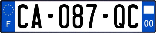 CA-087-QC
