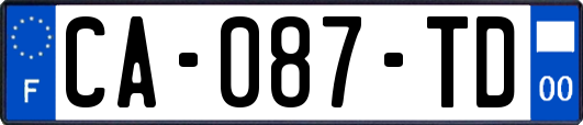 CA-087-TD