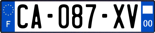 CA-087-XV