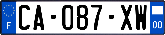 CA-087-XW