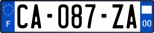 CA-087-ZA