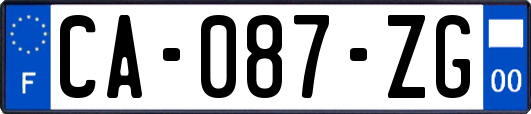 CA-087-ZG