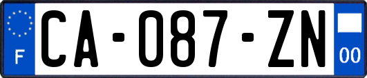 CA-087-ZN