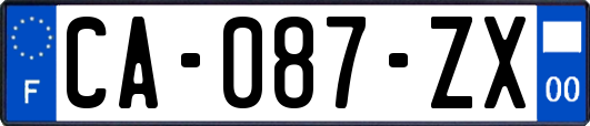 CA-087-ZX