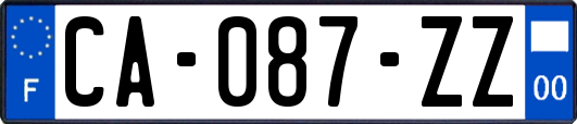 CA-087-ZZ