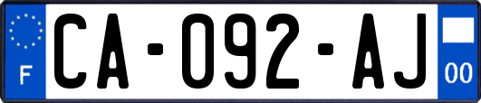 CA-092-AJ