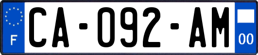 CA-092-AM