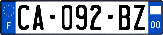 CA-092-BZ