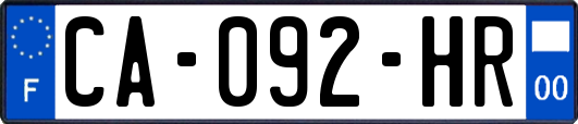 CA-092-HR