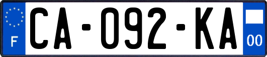 CA-092-KA