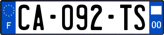 CA-092-TS