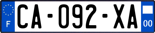 CA-092-XA