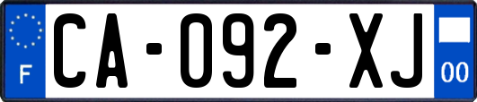 CA-092-XJ