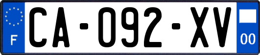 CA-092-XV