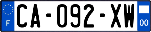 CA-092-XW